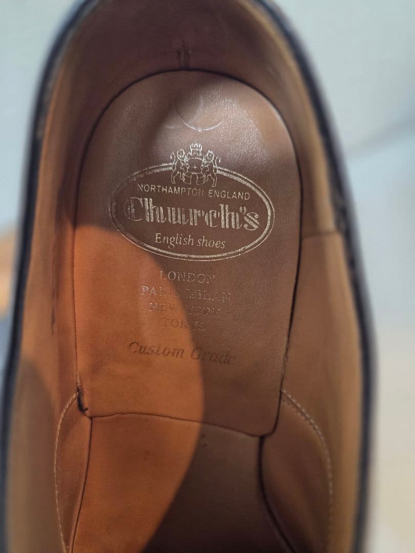 チャーチコンサル　ポリッシュドバインダーカーフ