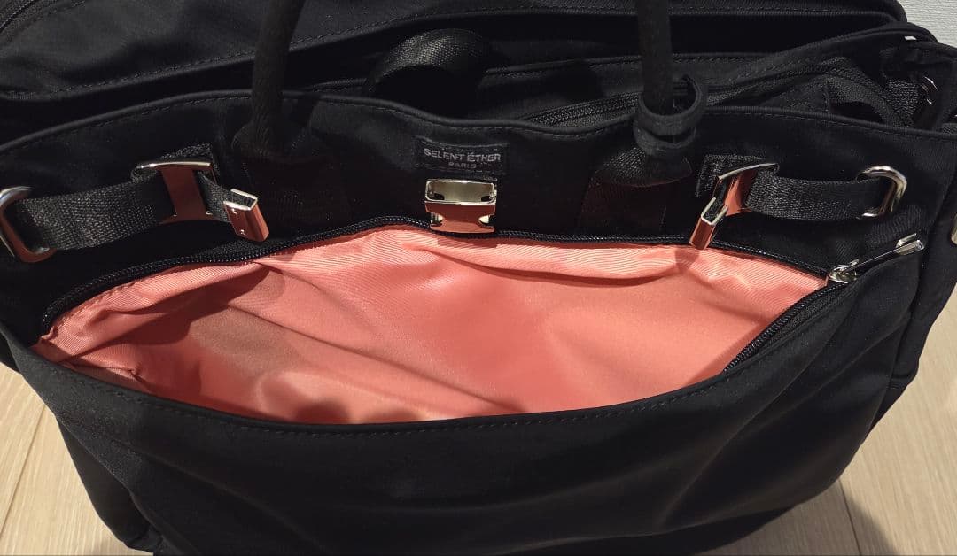 SELENT ÉTHER ブラック ビジネスバッグ