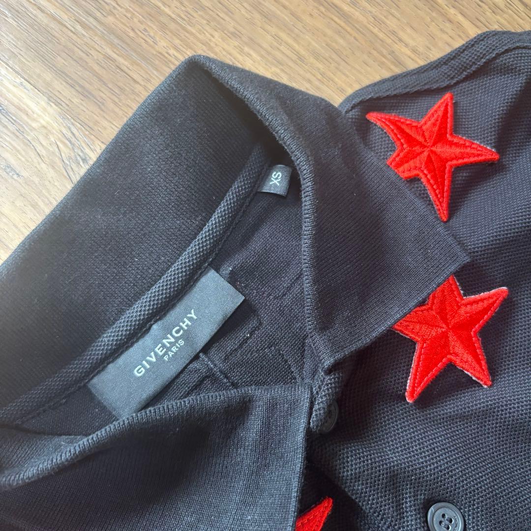 Fakemink着用　Givenchy star polo