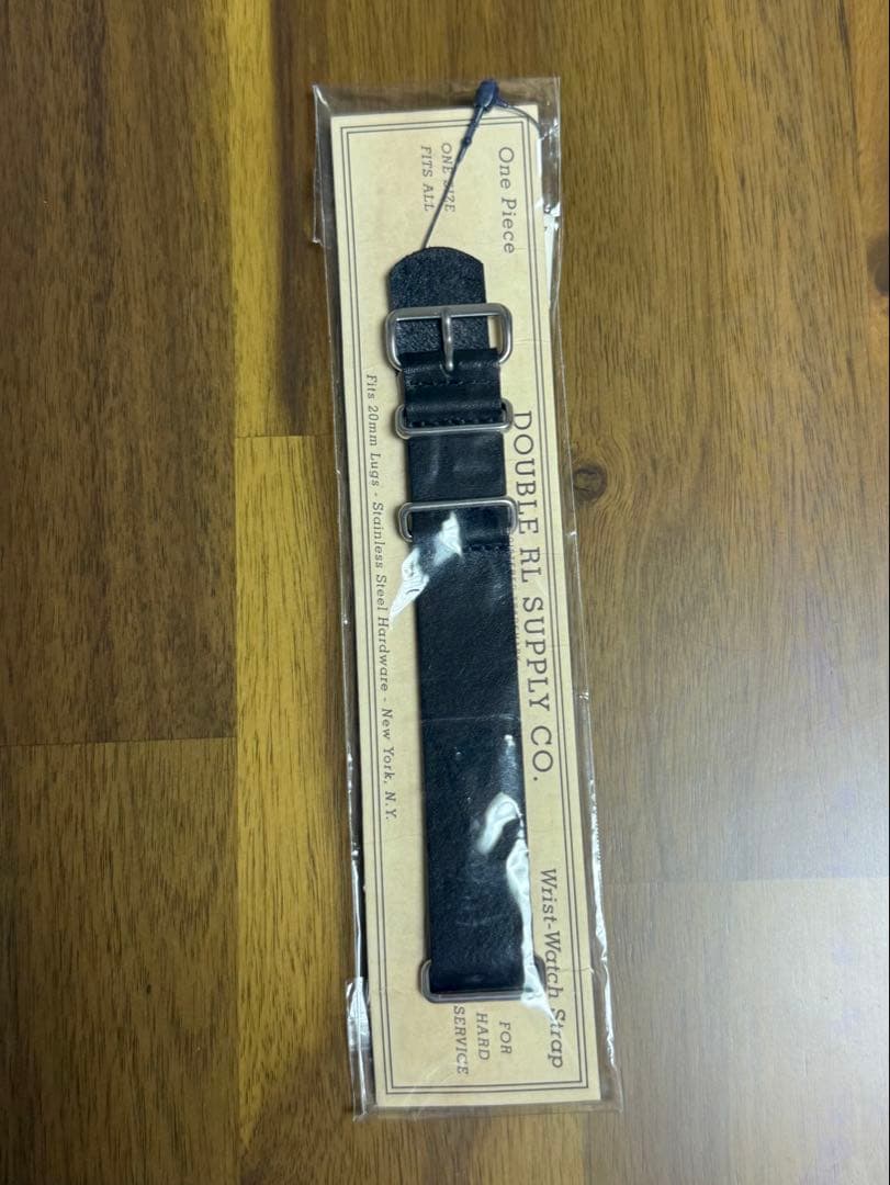 22FW 新品 RRL ダブルアールエル レザー ウォッチ ストラップ 時計