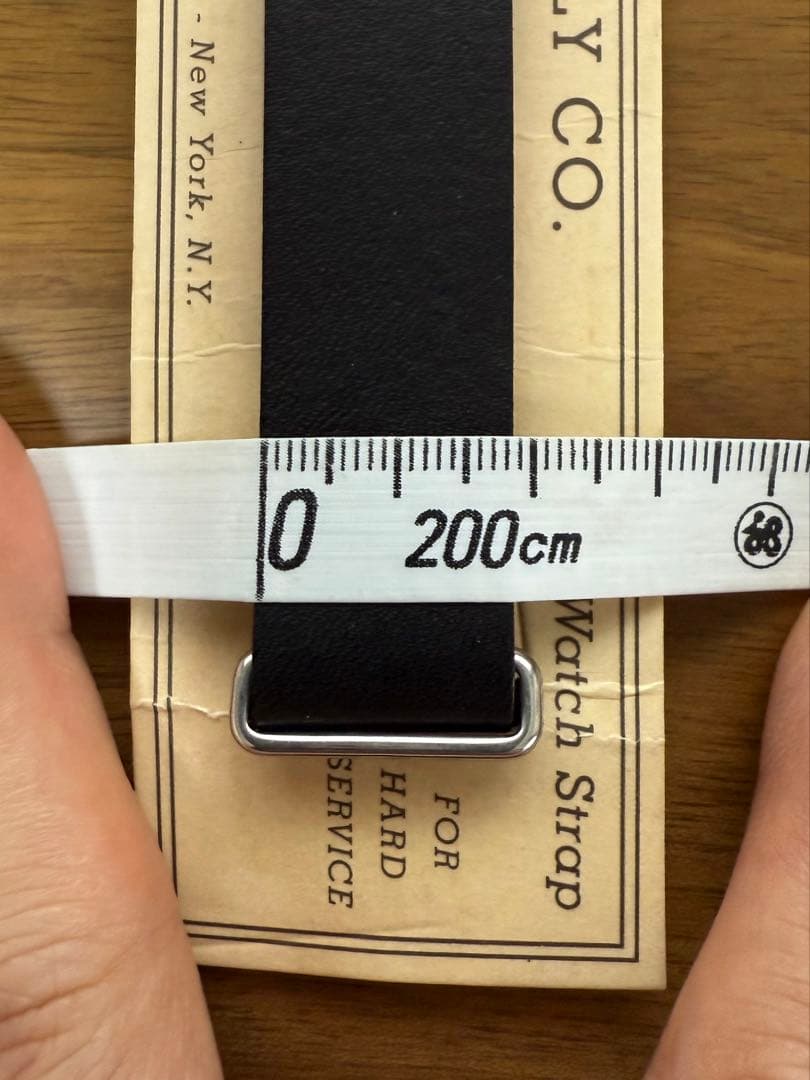 22FW 新品 RRL ダブルアールエル レザー ウォッチ ストラップ 時計