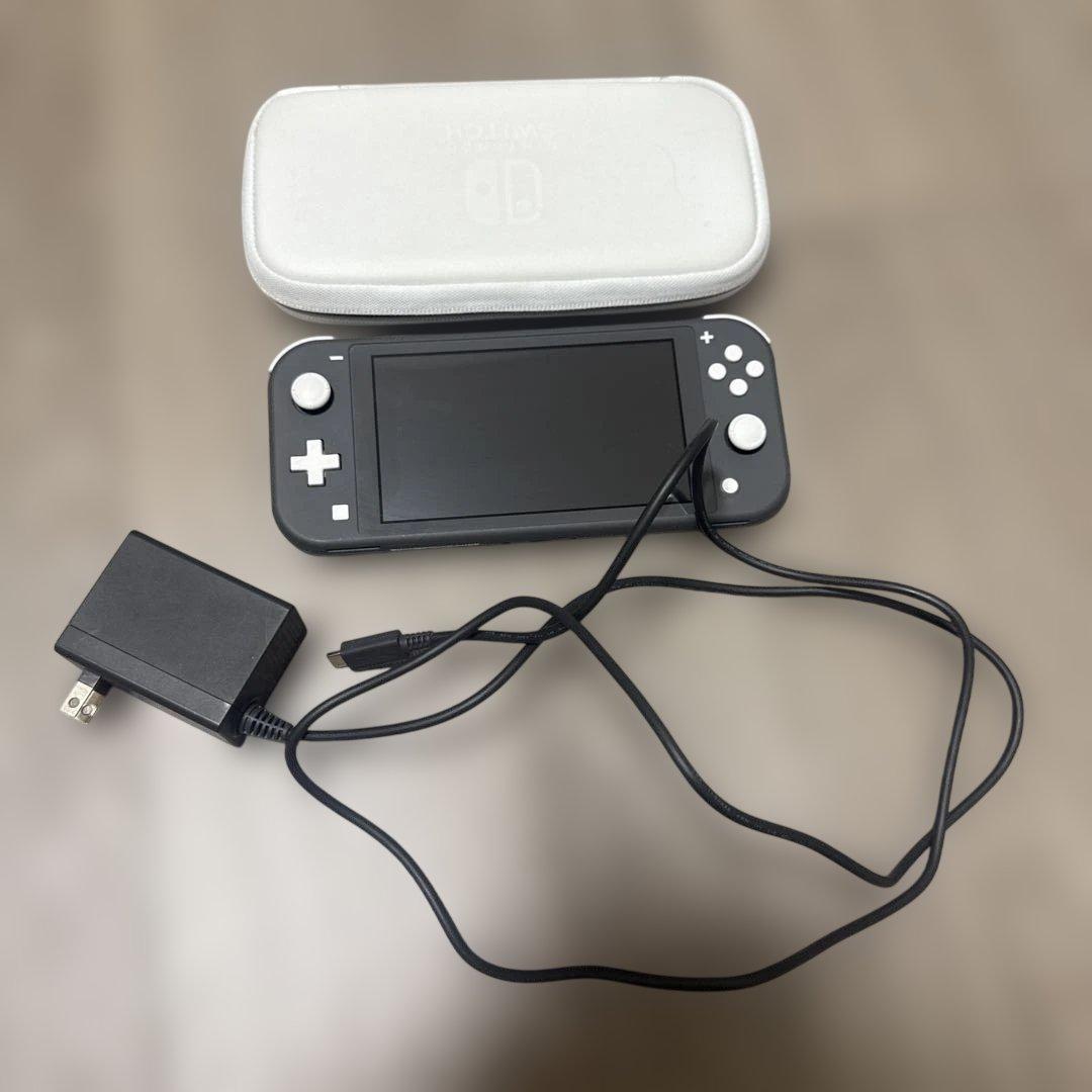 switchライト本体　　カバーケース、充電器付き