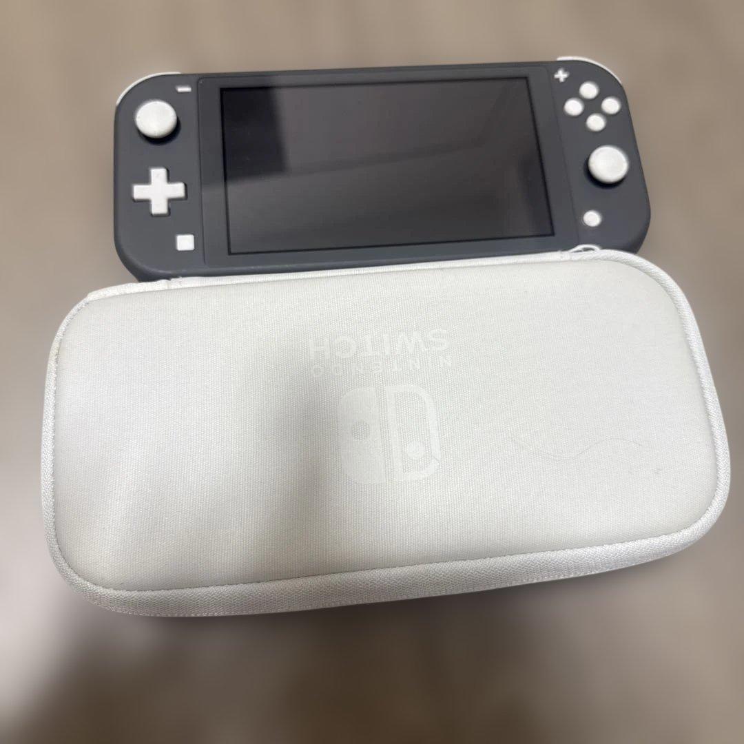 switchライト本体　　カバーケース、充電器付き