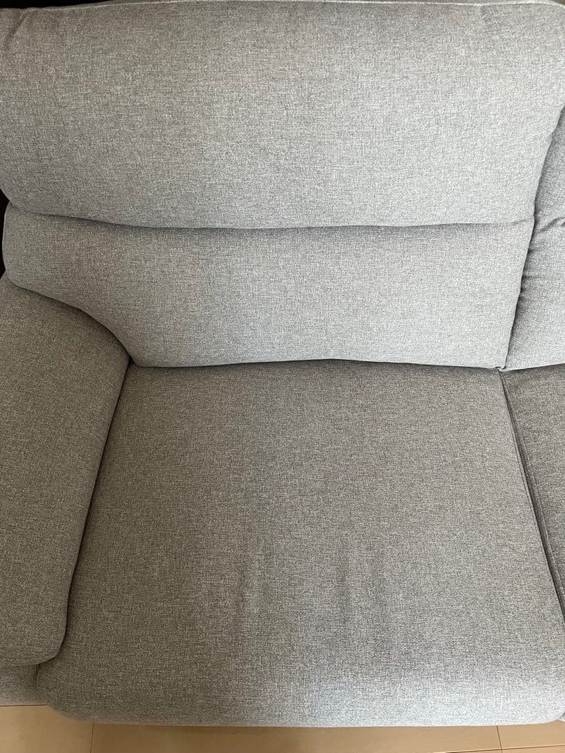 ニトリ 2〜3人掛けソファ MK02 KD MO グレー