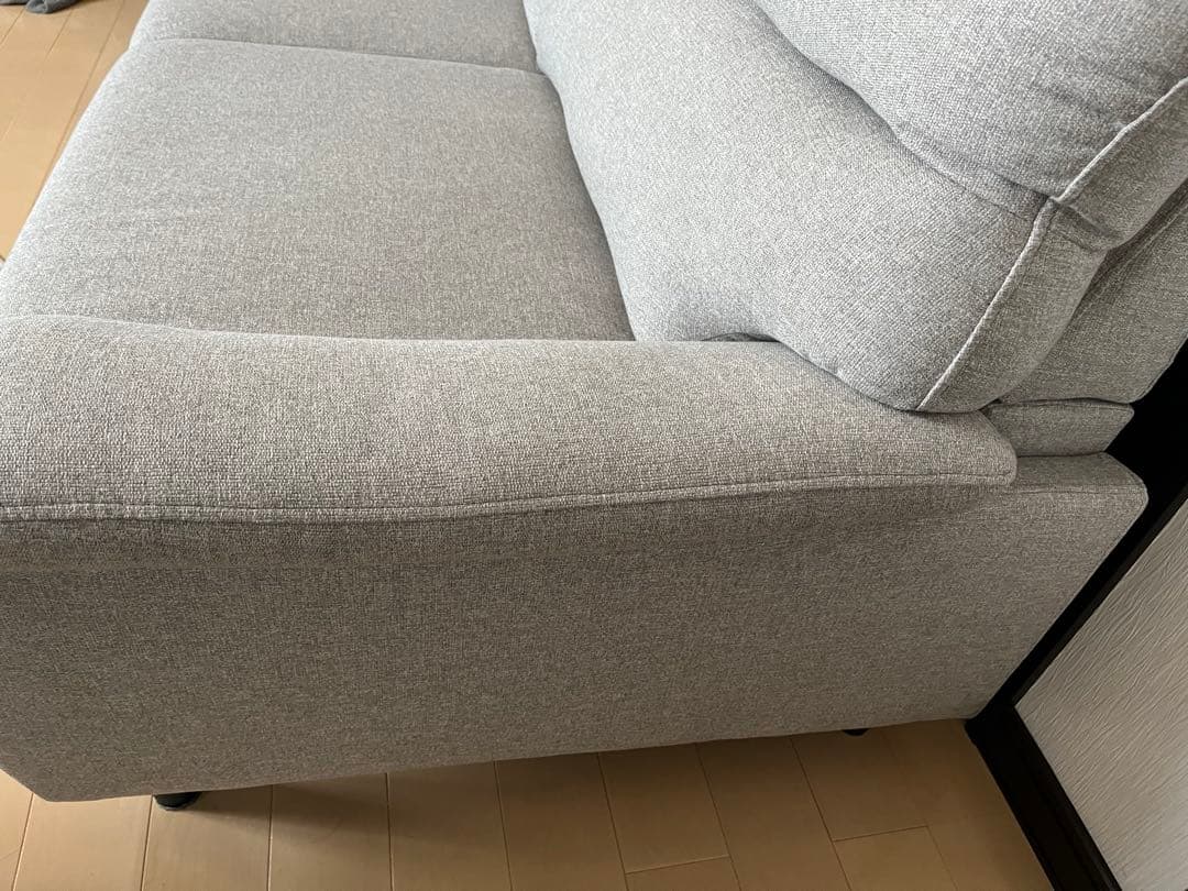 ニトリ 2〜3人掛けソファ MK02 KD MO グレー