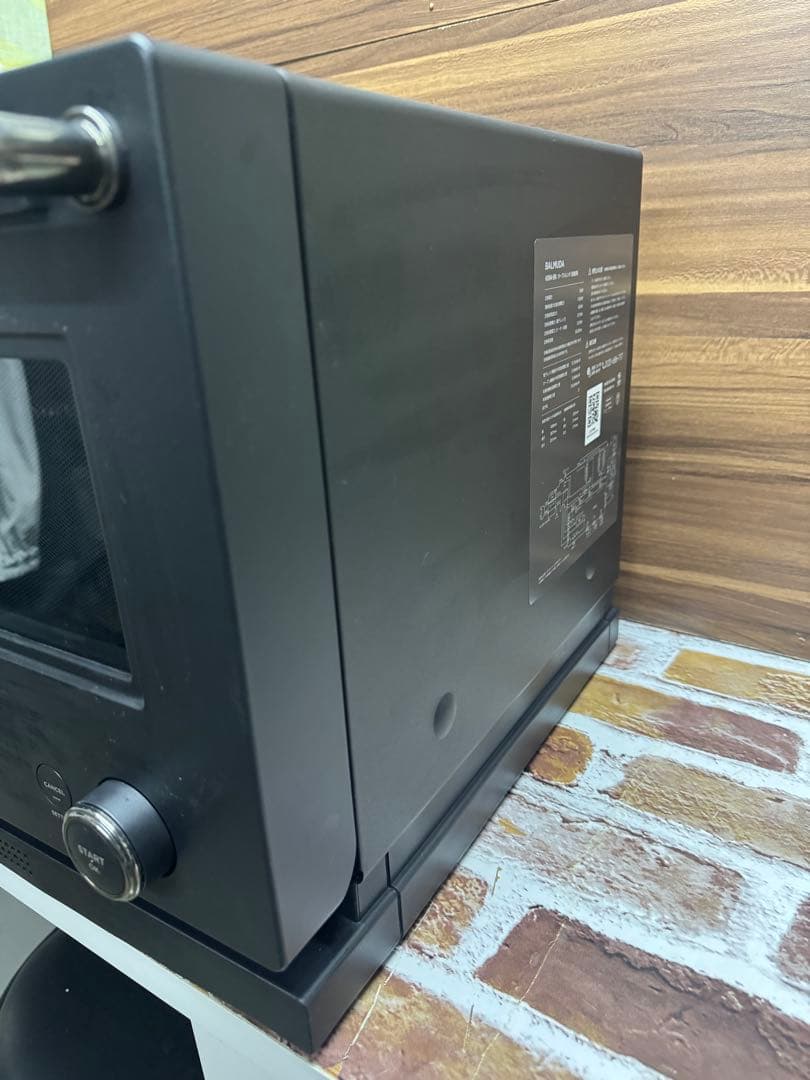 タ*タ様 2024年製　BALMUDA ブラックオーブン