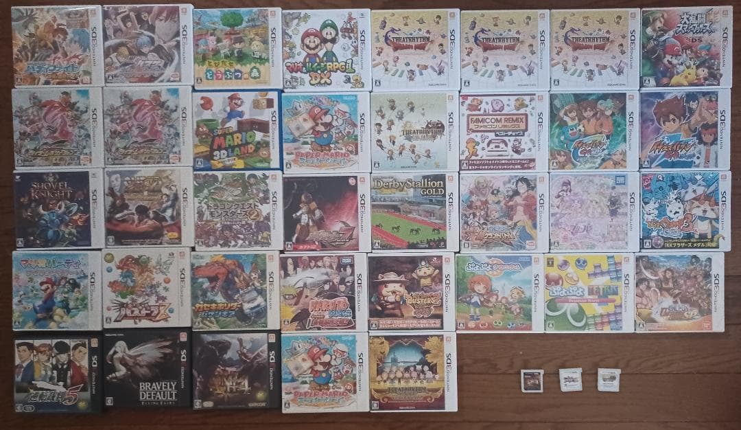 Y*)様 ニンテンドー3DS ソフト　40個　まとめ売り