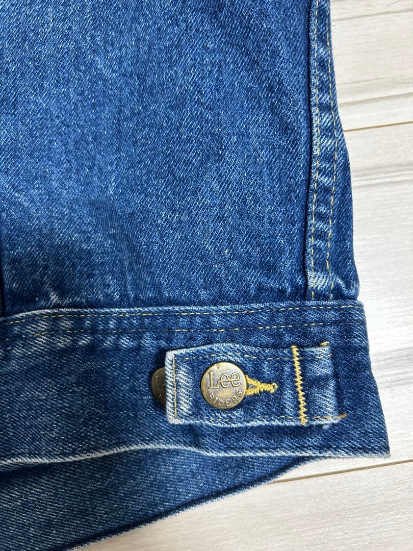 80s USA製 Lee RIDERS デニムジャケット PATD-1