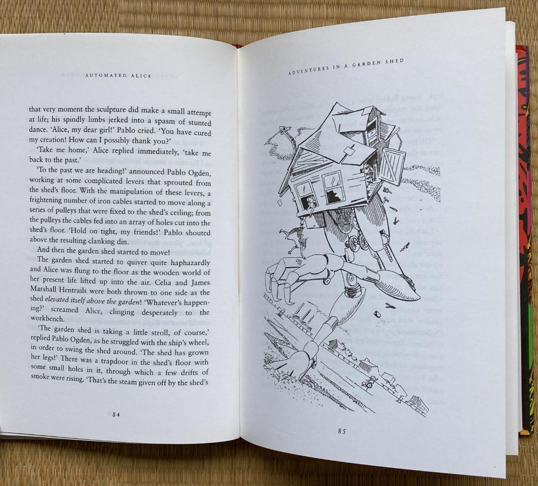 Automated Alice　Jeff Noon　不思議の国のアリスのパロディ