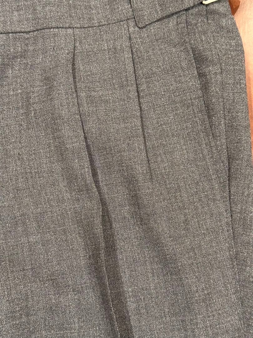 RING JACKET スラックス 46サイズ ダブルプリーツ 美品　フレスコ