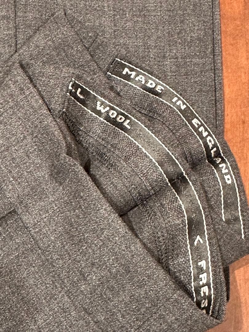 RING JACKET スラックス 46サイズ ダブルプリーツ 美品　フレスコ