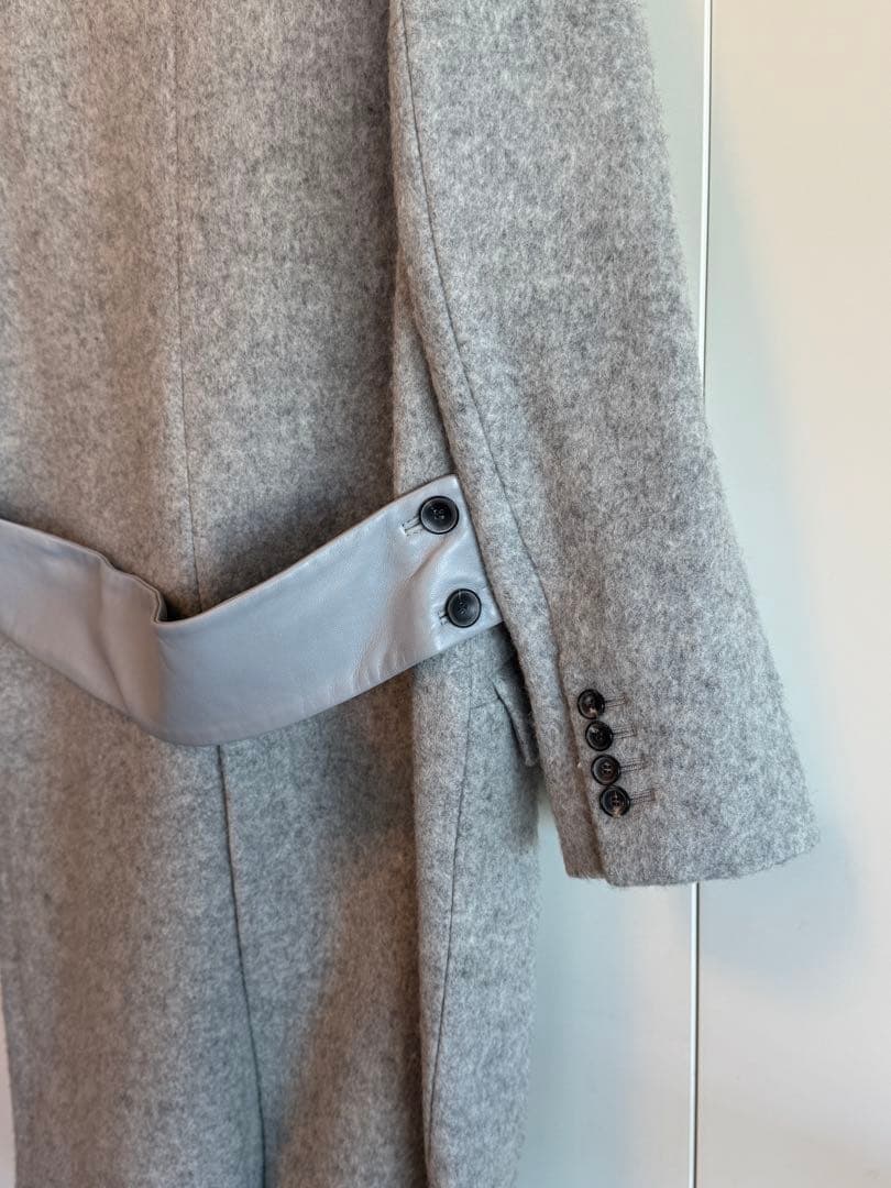 エブール　ebure グレー　チェスターコート