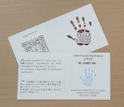 kiyo コンパクトウォレットイタリアンレザー（保証タグ付）Green深緑