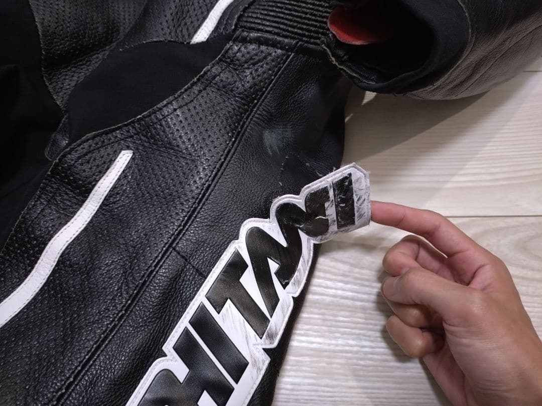 KUSHITAN レーシングスーツ ブラック/レッド