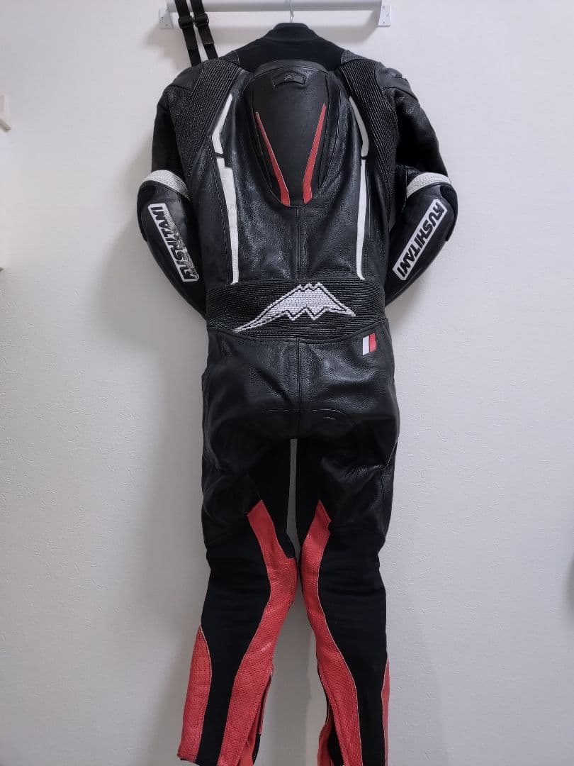 KUSHITAN レーシングスーツ ブラック/レッド