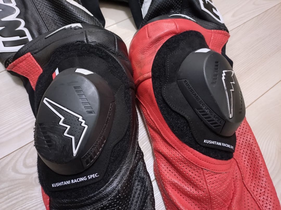 KUSHITAN レーシングスーツ ブラック/レッド