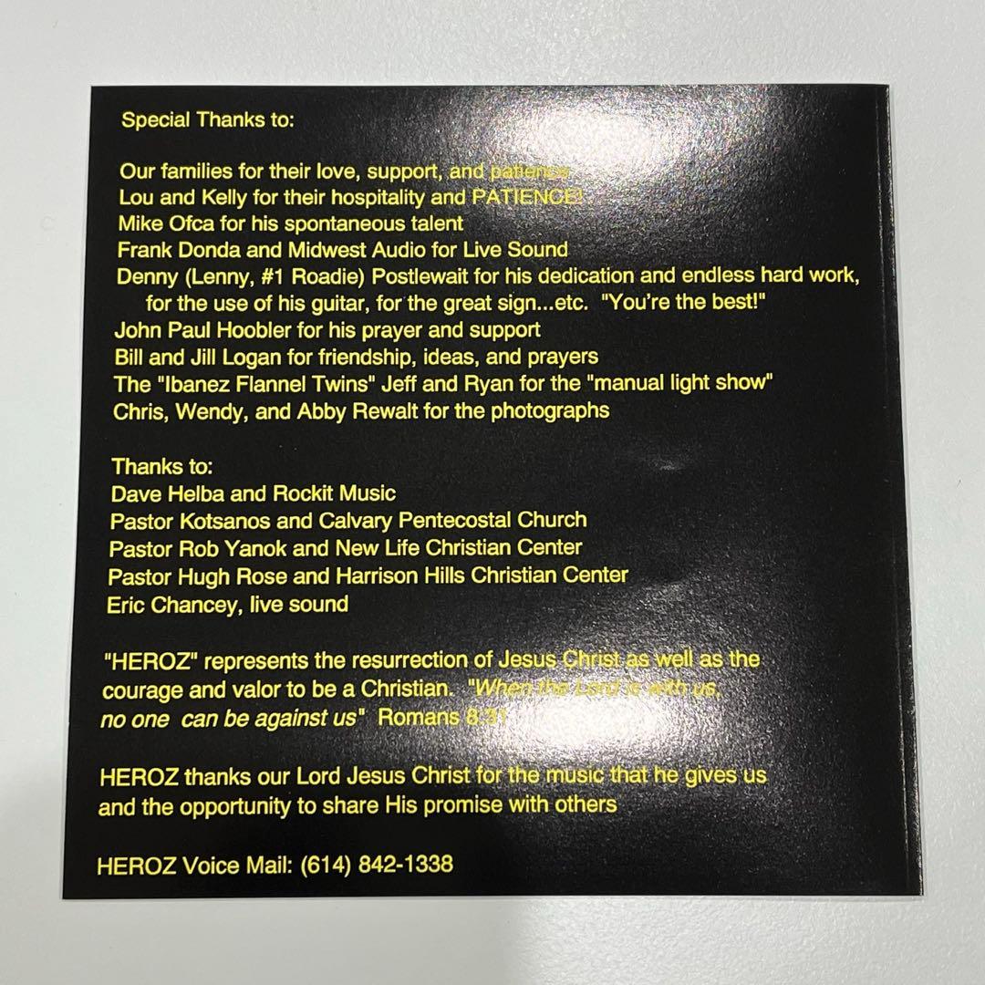 【CD】Heroz / Milestone クリスチャン・メタル L