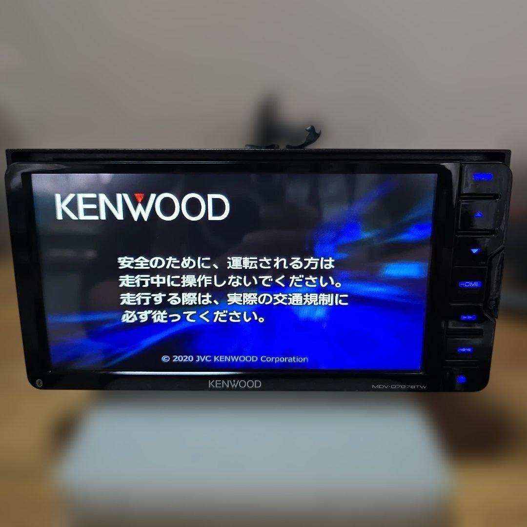 KENWOOD 200mmサイズ BT内蔵 フルセグ DVD カーナビ