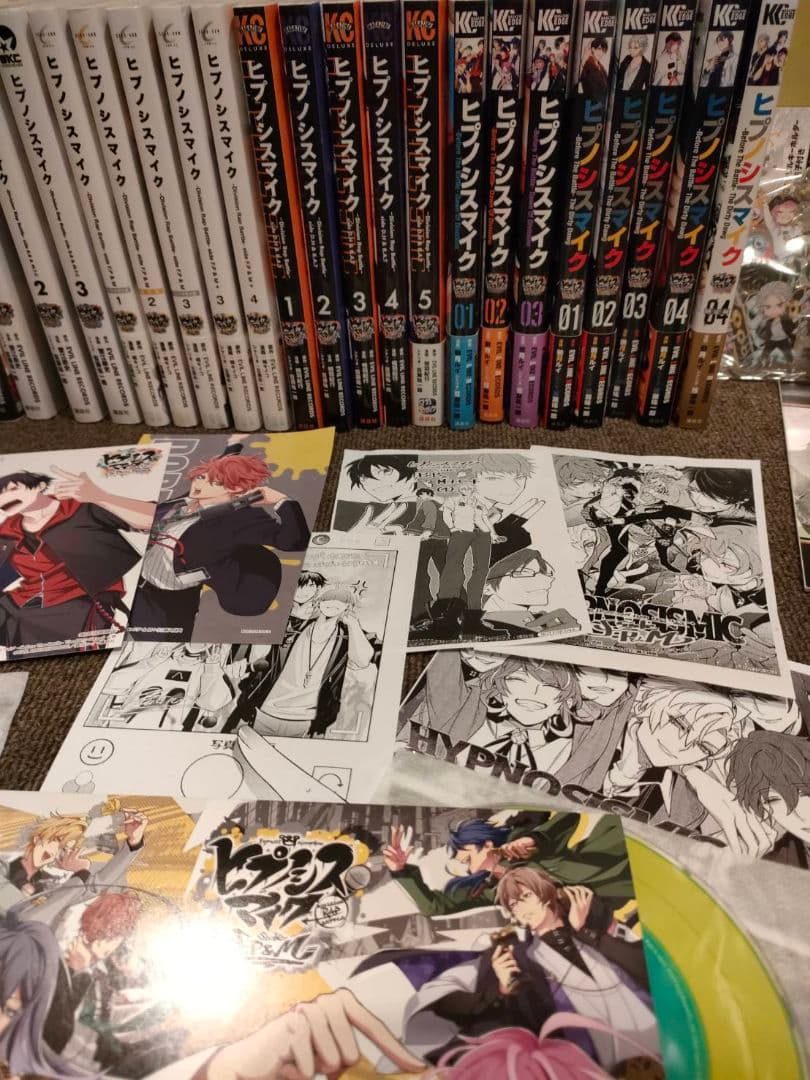 ヒプノシスマイク 漫画　CD　イラストカード　アクリルキーホルダー