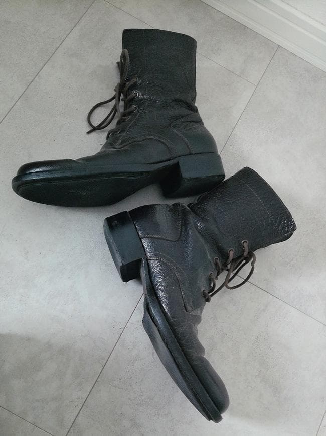 BUTTERO ブッテロ レースアップ レザーブーツ メンズ 40 イタリア製