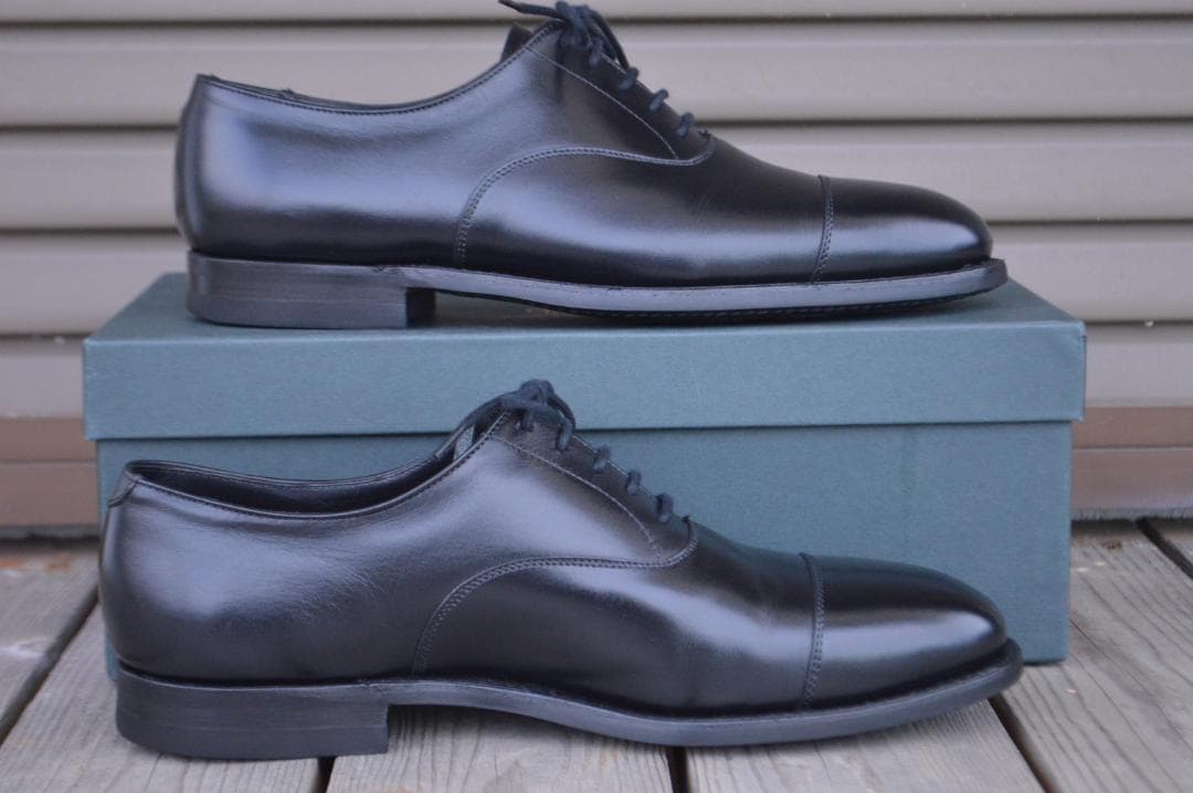 美品　CROCKETT＆JONES　KENT　6.5E　ブラック