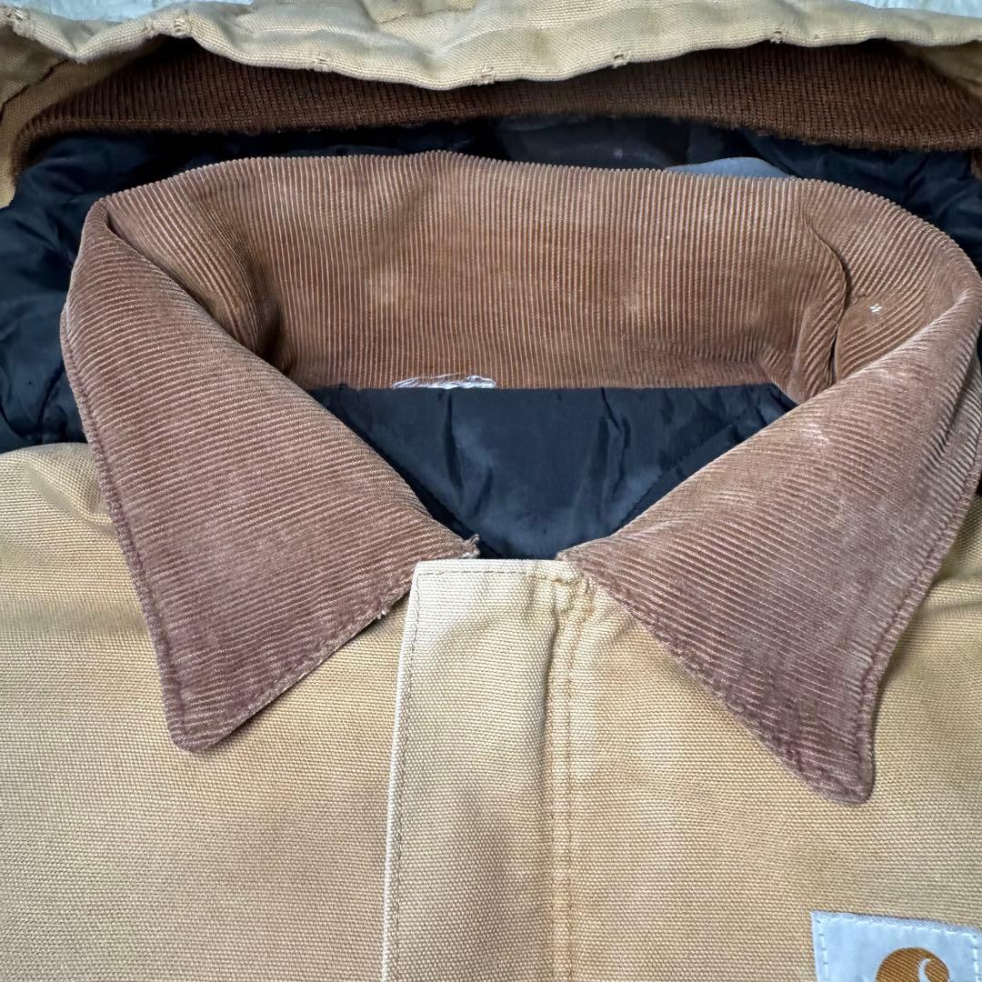 ☆Carhartt J02 サンドストーン トラディショナルコート フード着脱可