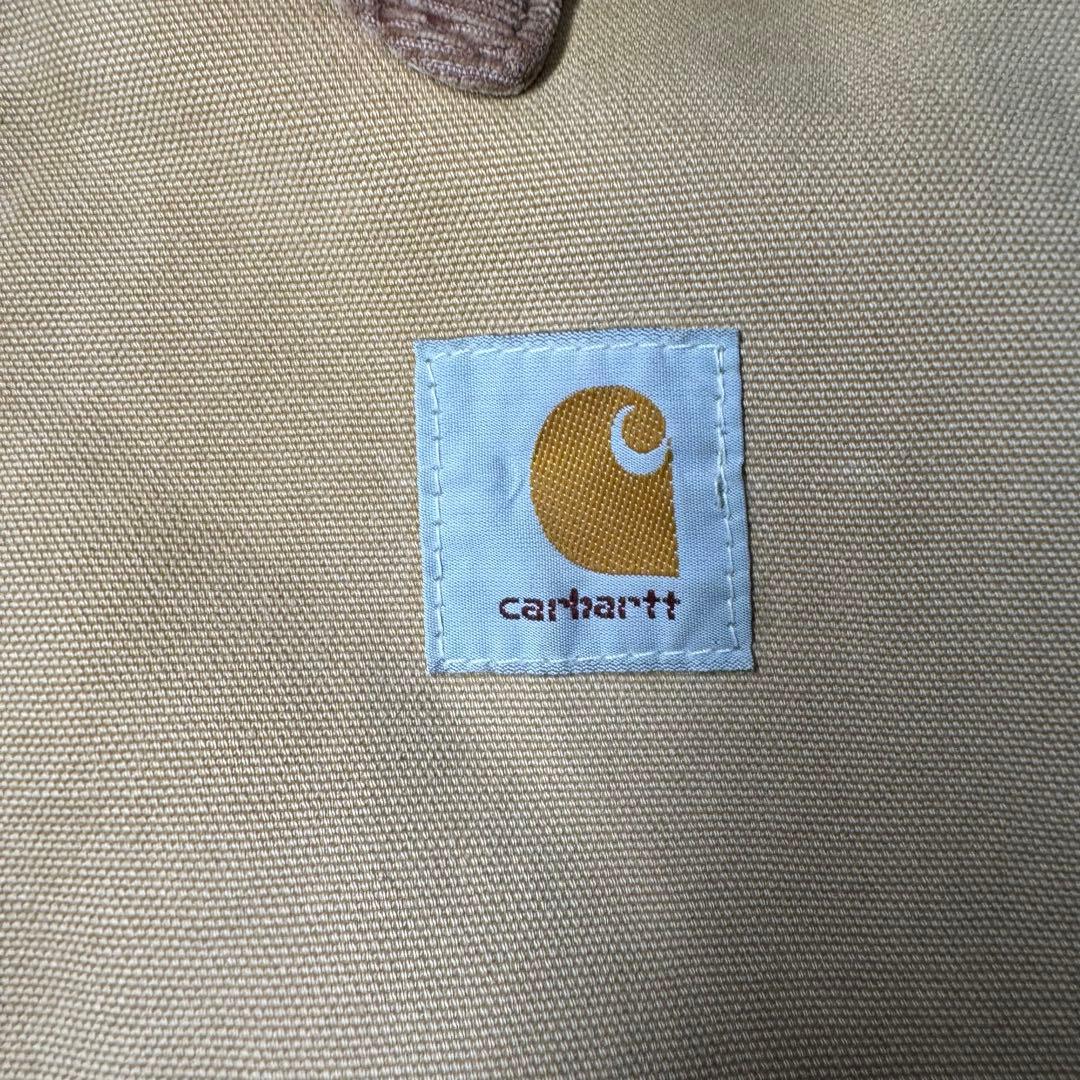 ☆Carhartt J02 サンドストーン トラディショナルコート フード着脱可