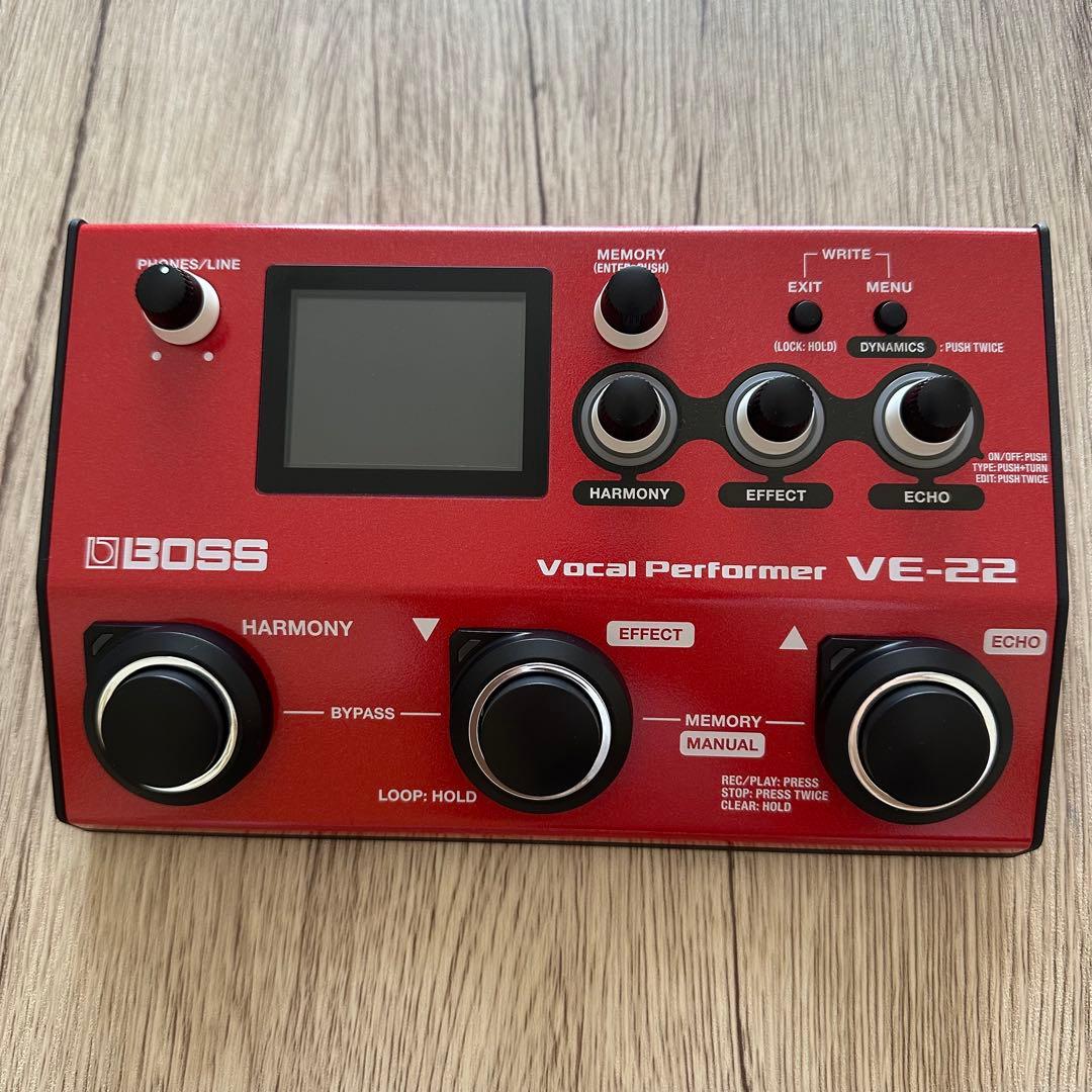 配信機器・PA機器・レコーディング機器 BOSS vocal performer VE-22