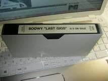 BOOWY ボウイ / LAST GIGS VHS 超貴重 氷室京介 布袋寅泰
