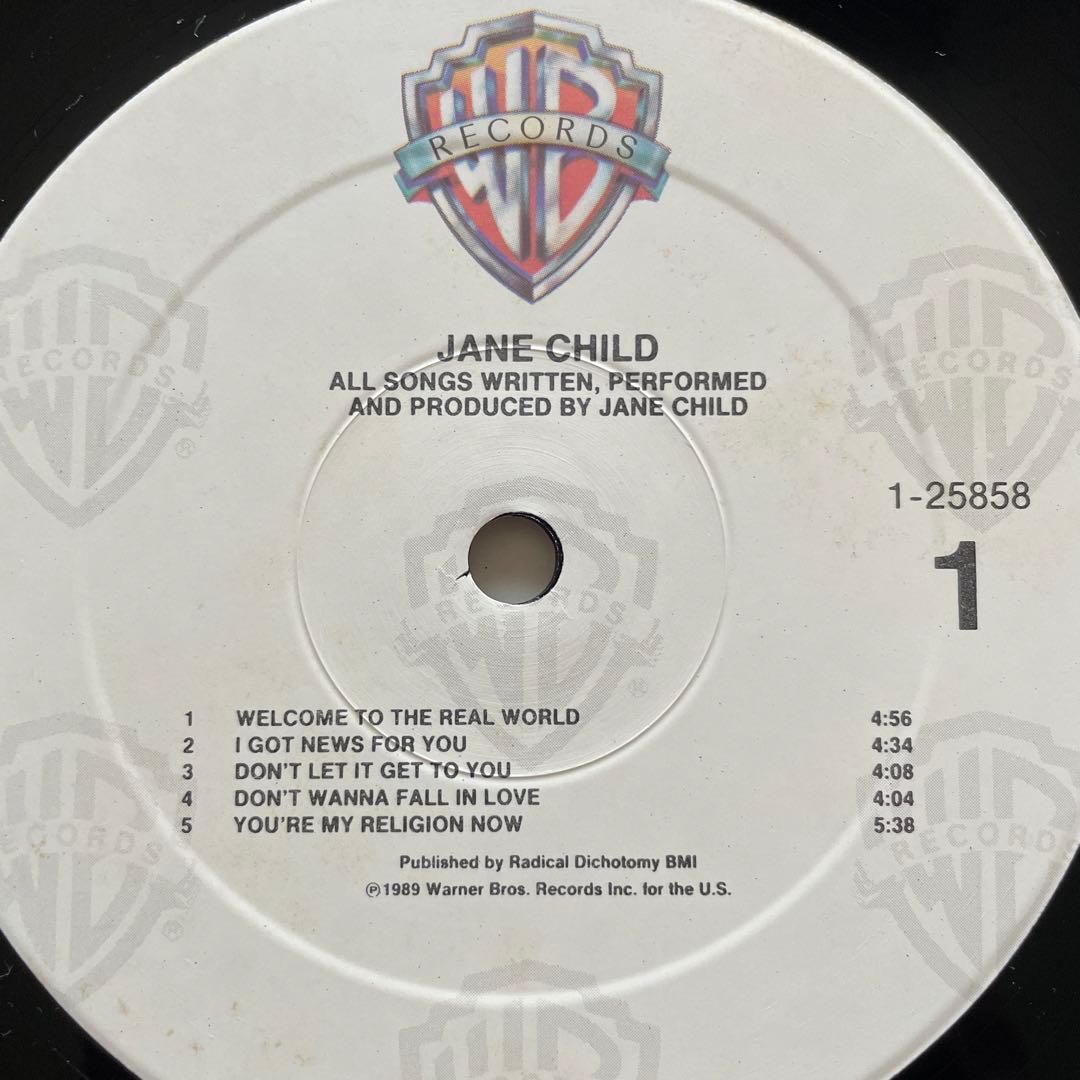 JANE CHILD ジェーンチャイルド　US盤　オリジナルLP 美品
