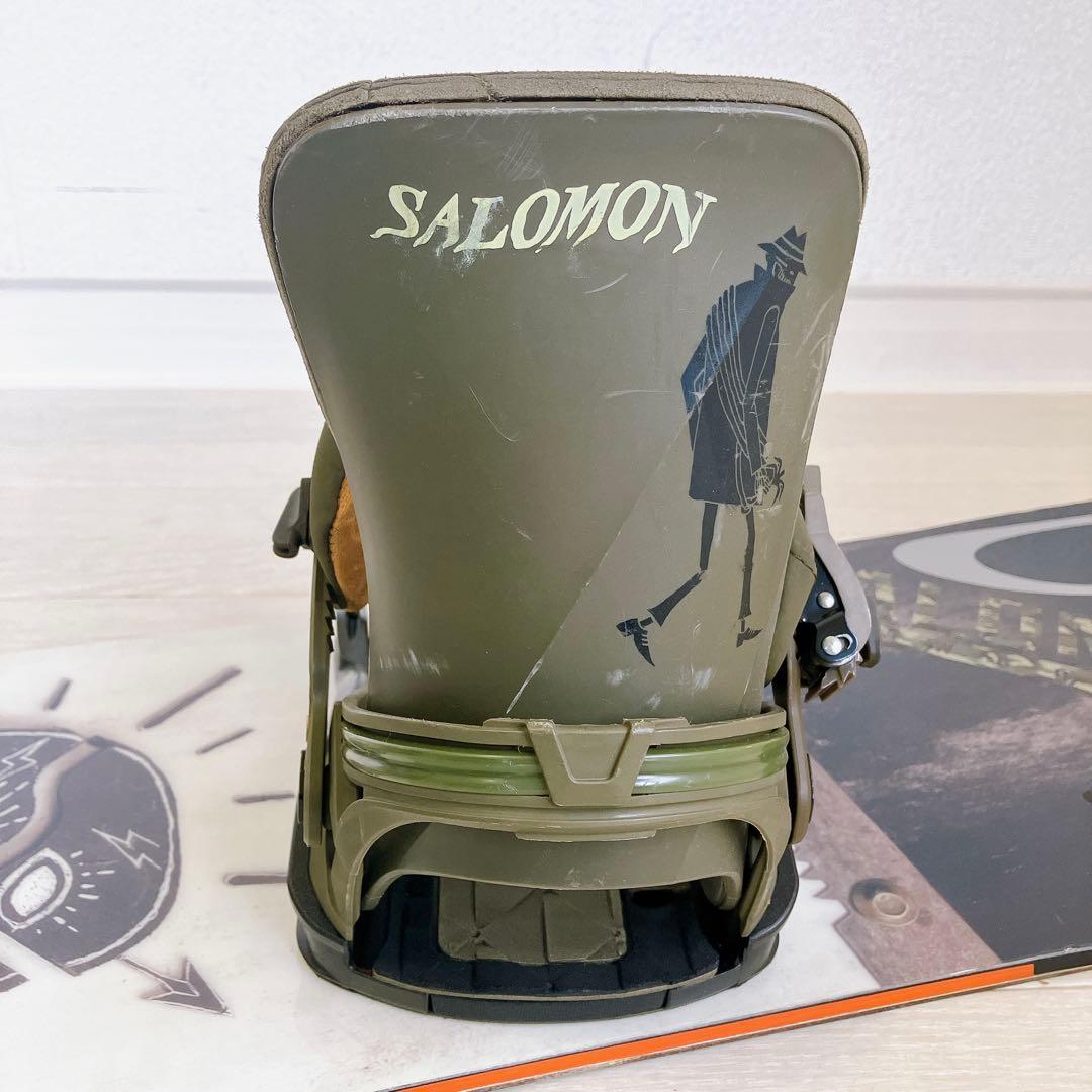 SALOMON CRAFT スノーボード DISTRICT M バイン セット