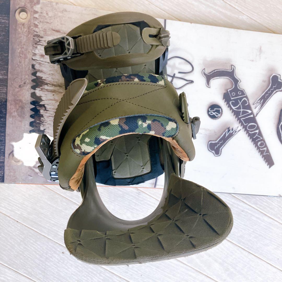 SALOMON CRAFT スノーボード DISTRICT M バイン セット