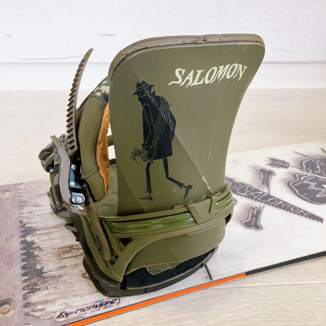 SALOMON CRAFT スノーボード DISTRICT M バイン セット