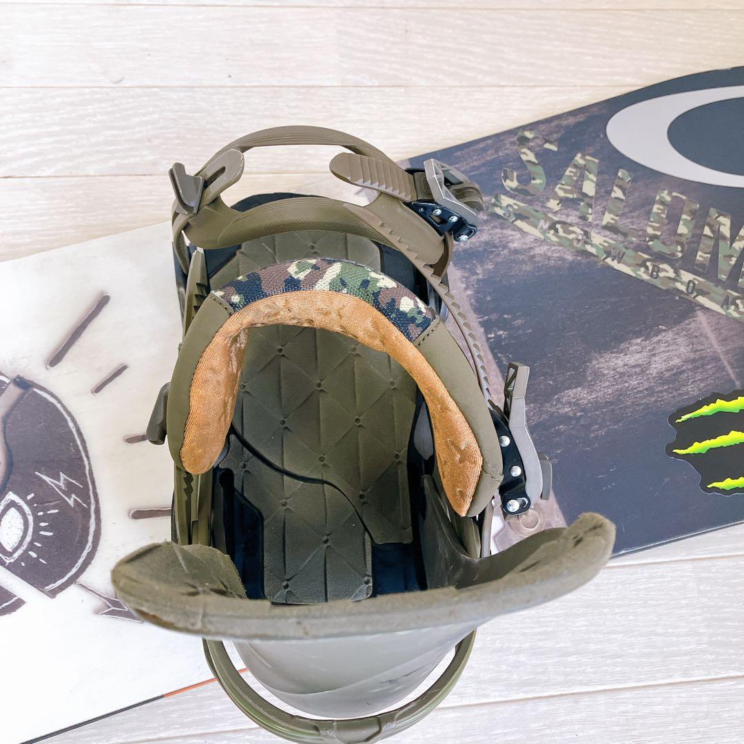 SALOMON CRAFT スノーボード DISTRICT M バイン セット