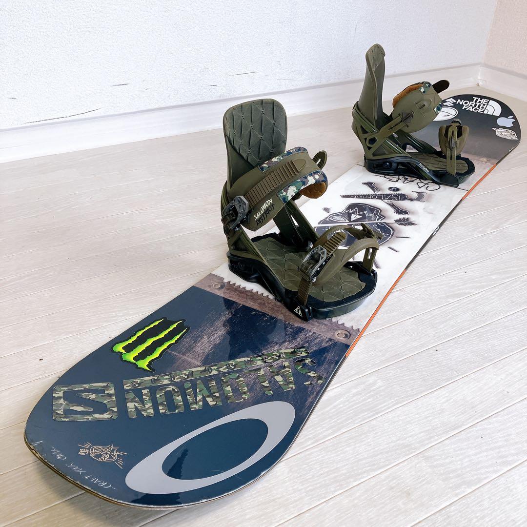 SALOMON CRAFT スノーボード DISTRICT M バイン セット