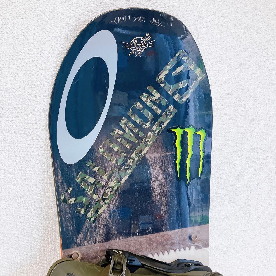 SALOMON CRAFT スノーボード DISTRICT M バイン セット