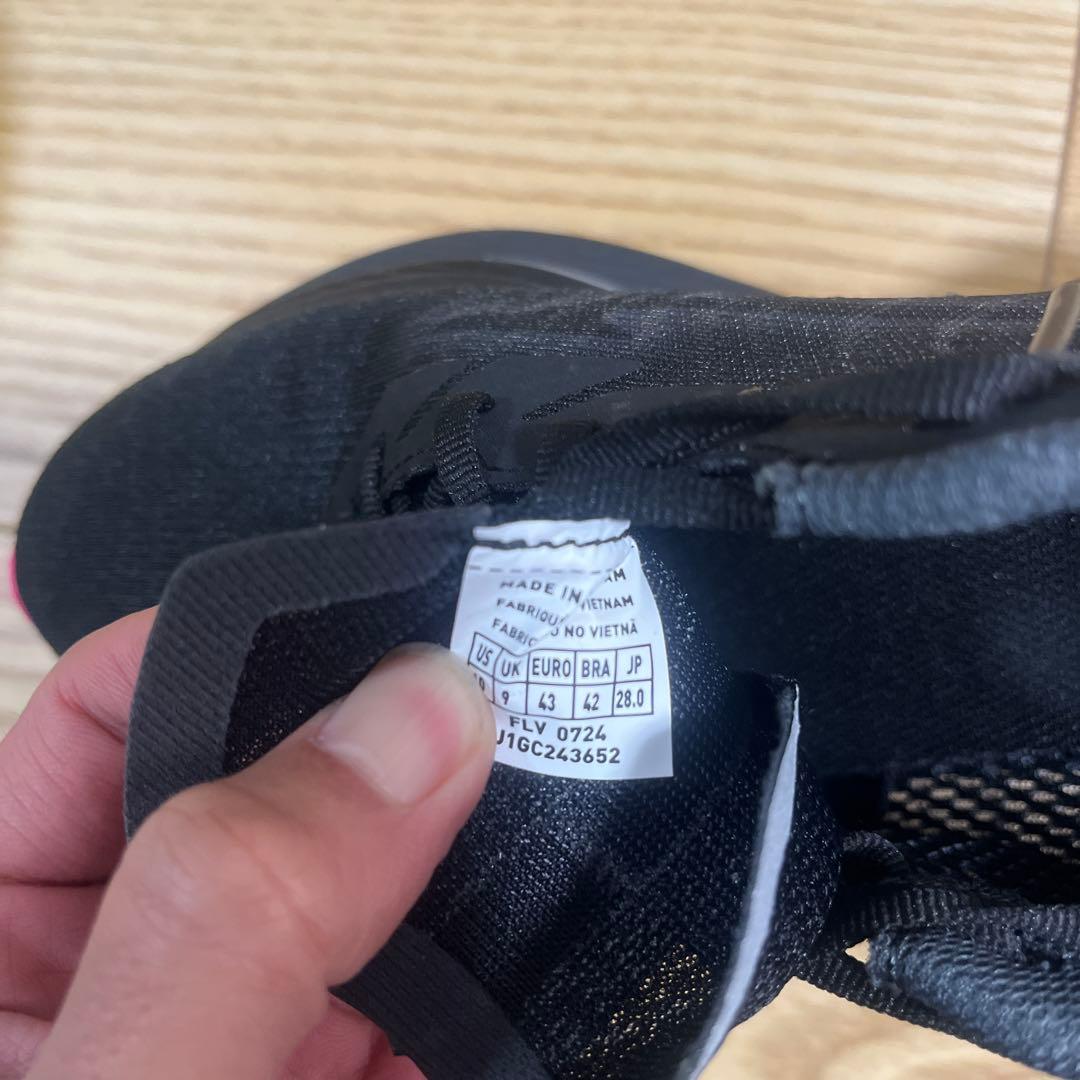 Mizuno Wave Rebellion FLASH2 ブラック/ピンク