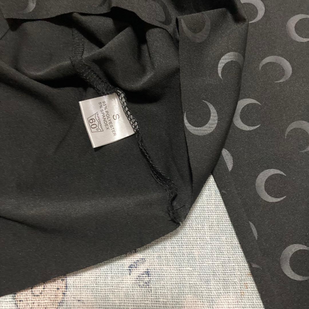 MARINE SERRE 月模様 長袖トップス black