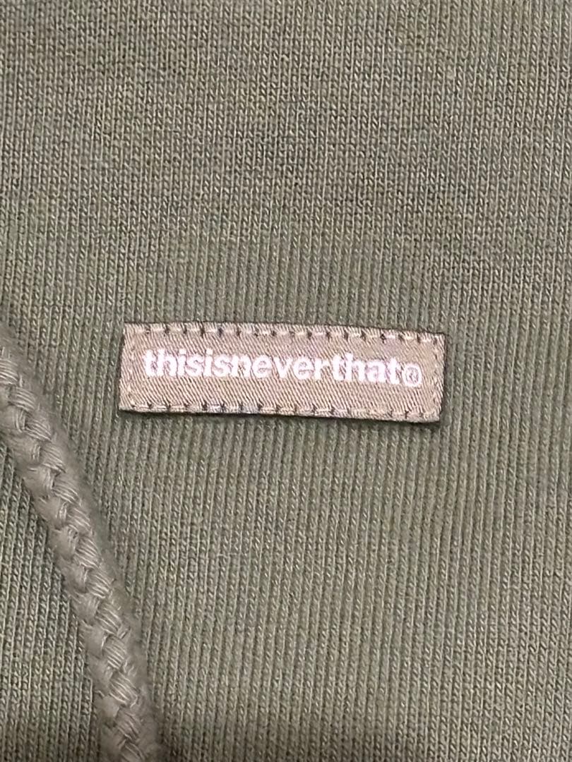 トップス thisisneverthat Zip Up Sweat
