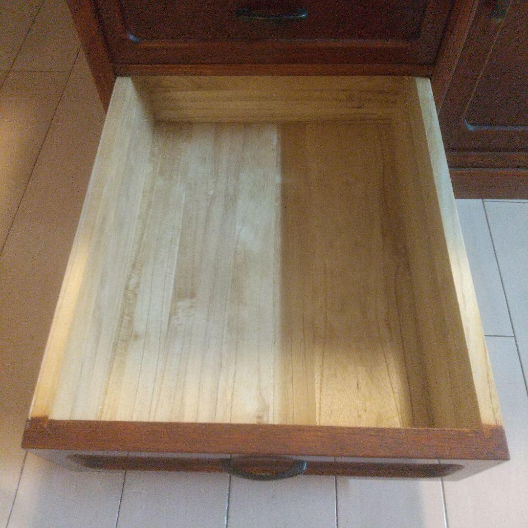 茶箪笥 和箪笥 収納 飾り棚 木製 アンティーク 骨董 ヴィンテージ