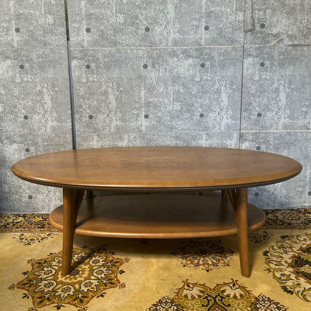 ꧁カリモク家具 karimoku꧂リビングテーブル センター ロー ソファ 机