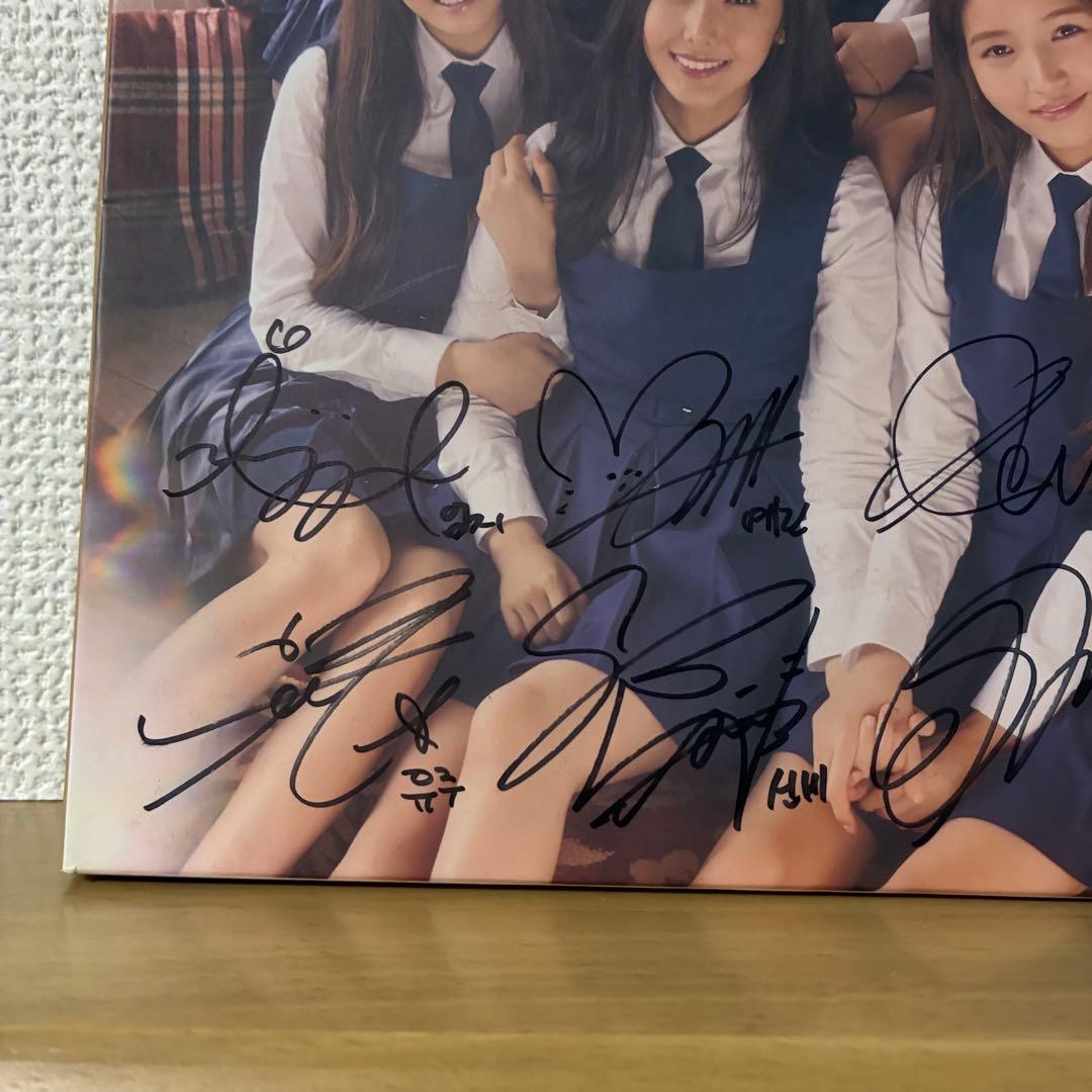 【超貴重】 GFRIEND /  FLAKE 非売品 直筆サイン入り