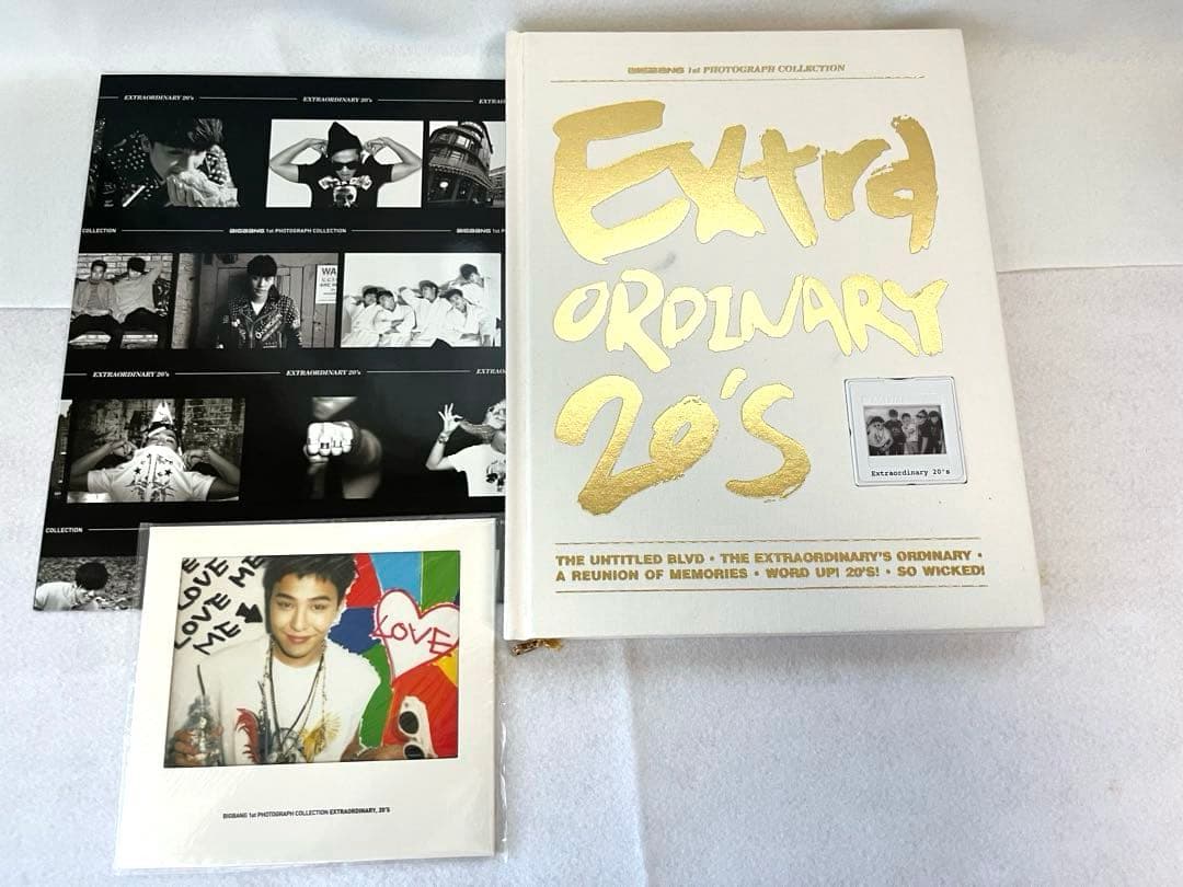 BIGBANG Extra Ordinary 20's 写真集　韓国版