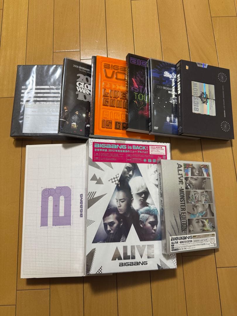 BIGBANG ビッグバン　DVD ライブ ジヨン　ヨンベ　テソン　GD