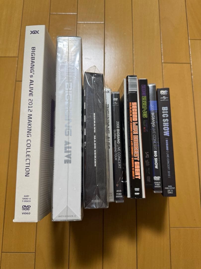 BIGBANG ビッグバン　DVD ライブ ジヨン　ヨンベ　テソン　GD