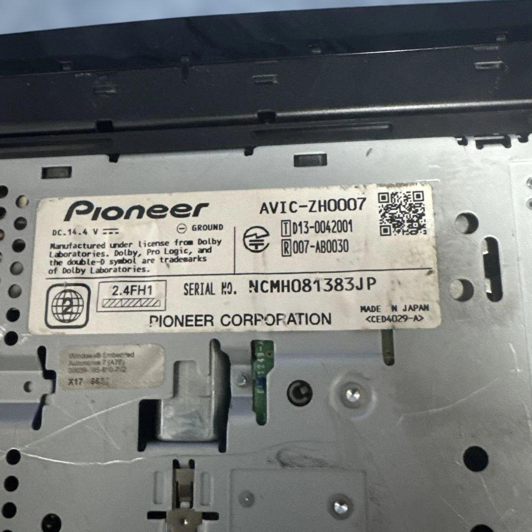 AVIC-ZH0007 Pioneer carrozzeria カーナビ
