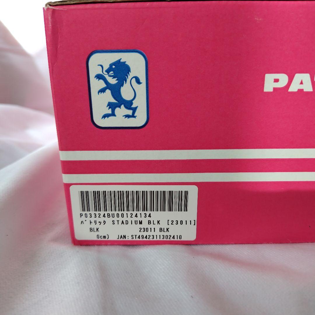 【本日限定値下げ】PATRICK ブラックスニーカー 38サイズ