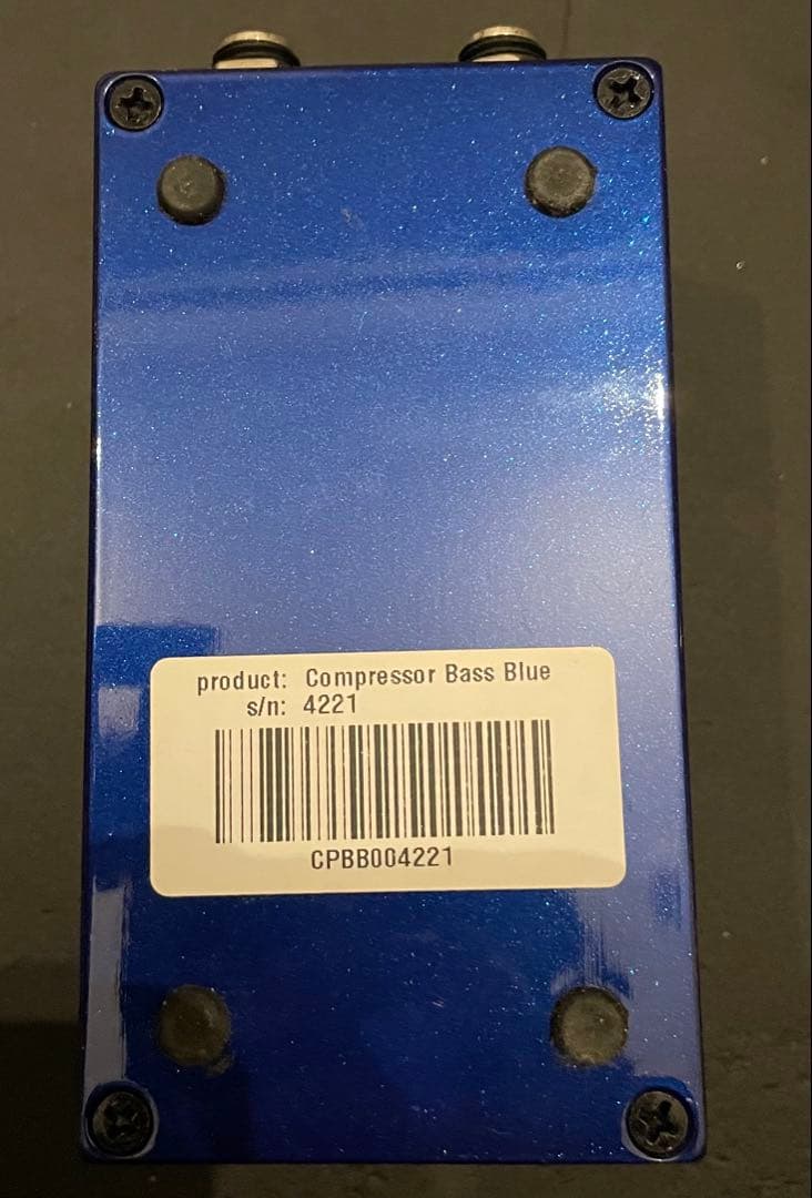 ベース Empress Effects Bass Compressor Blue