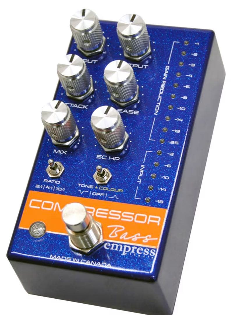 ベース Empress Effects Bass Compressor Blue