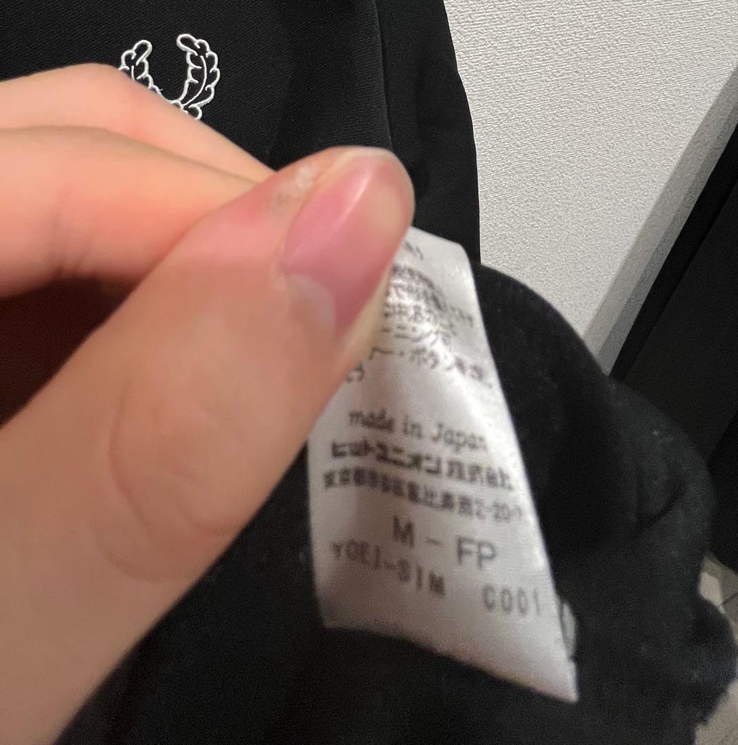 た*ま様 フレッドペリー　トラックジャケット　日本製　ブラック　良配色